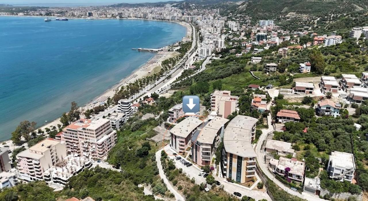Sea View Apartment Vlorë Exteriér fotografie